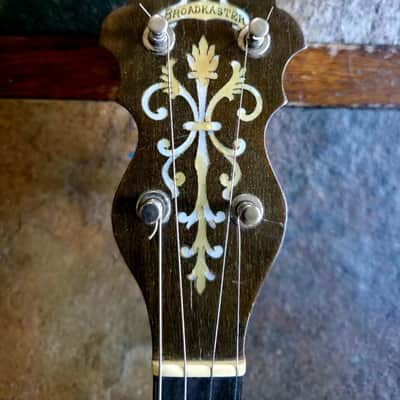 Gretsch Broadkaster B 4-string tenor resonator banjo w/hsc 1928 image 7