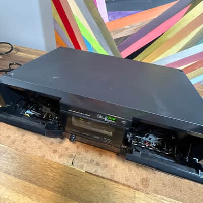 Pyle PT-659DU Double Cassette Tape Deck Black USB High Speed Dubbing Auto Stop image 8
