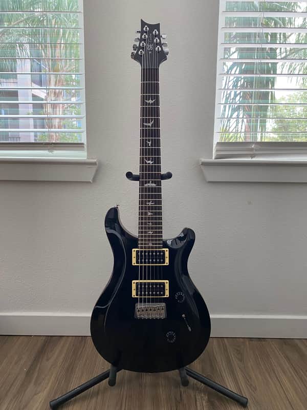 PRS SE Custom 24 Black（2012年製） PRS SE Custom 24 7-String 2012 - 2017 | Reverb