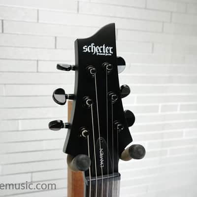 Schecter Damien-6 - Satin Black image 14