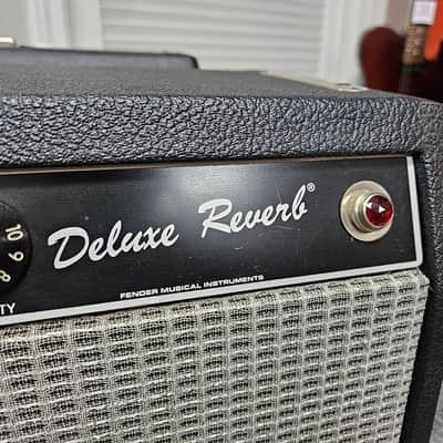 Rivera Era Fender Deluxe Reverb 1981 - Black image 6
