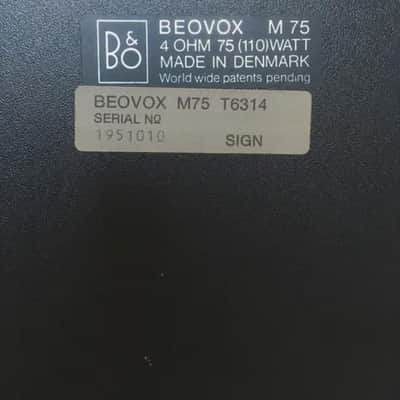 Bang & Olufsen BeoVox M75 – Vintage Hi-Fi Speakers (1976-1980) image 4