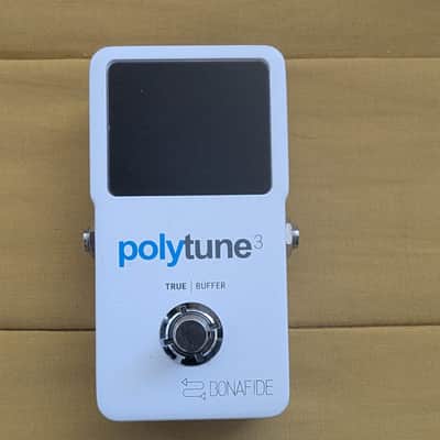 TC Electronic Polytune 3 Polyphonic Tuner Pedal 2017 - Present - White image 1