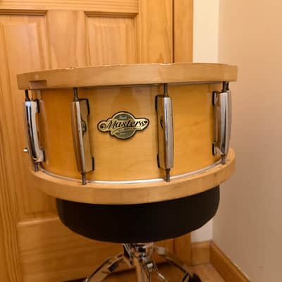 Pearl MCX1465S/C102 Masters MCX 14x6.5" Maple Snare Drum 2007 - 2015 - Natural Maple image 8