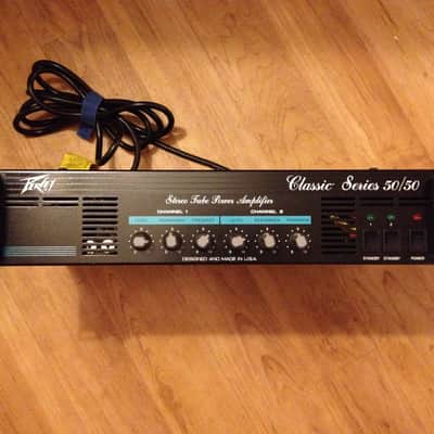 Peavey Classic Series 50/50 Stereo Tube Power Amplifier image 1