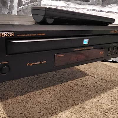 Denon Denon DVM-1805 5-Disc Progressive-Scan DVD Player , Black 2002 - Black metal image 5