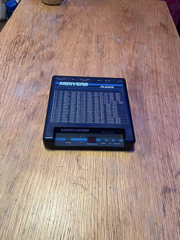 Alesis Midiverb - Vintage Original Desktop Reverb Unit 1986 image 1