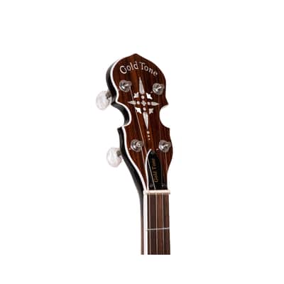 Gold Tone BG-150F: Bluegrass Banjo with Flange and Bag (Vintage Brown) image 7