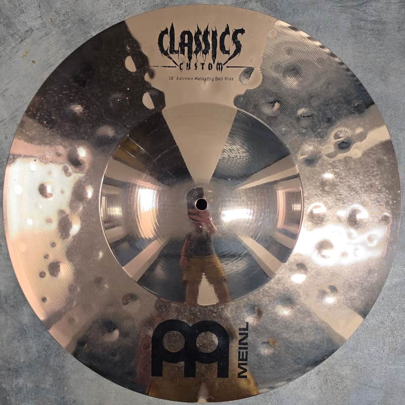 Meinl 18" Classics Custom Extreme Metal Big Bell Ride image 1