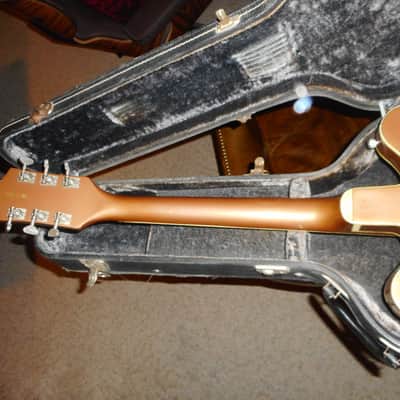 Gretsch 6105 Rally 1967 - 1971 - Bamboo Yellow with Copper Mist Back image 8