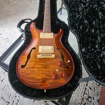 PRS Hollowbody II Piezo 25th Anniversary Artist Package 2005 - Tiger Flame image 23