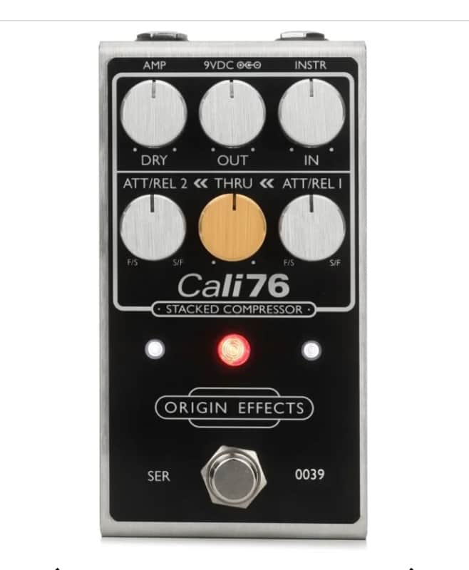 Origin Effects Cali76 Stacked Compressor 2025 - Black image 1