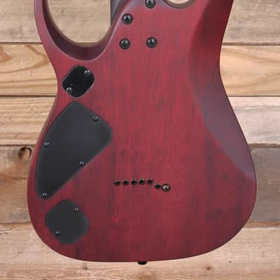 Ibanez RGD721FA 7-String Electric Guitar Stained Wine Red Burst Flat image 3