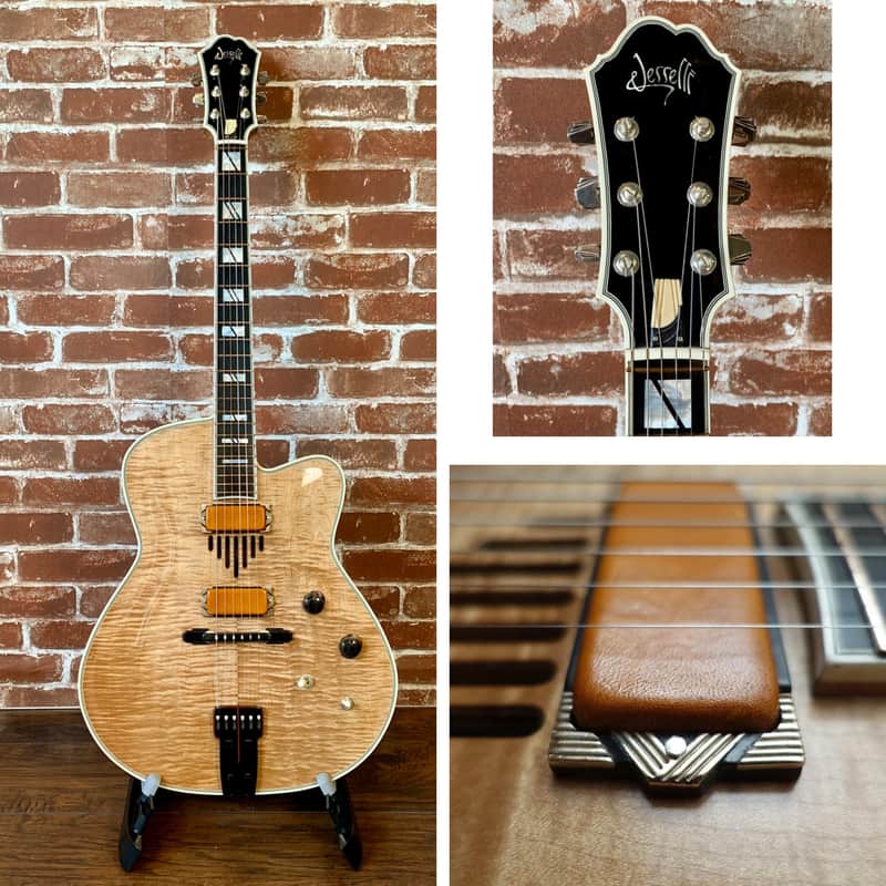 Jesselli Guitars "Sound Lenz" 16" Archtop, 2020, Natural (Authorized Dealer) image 1