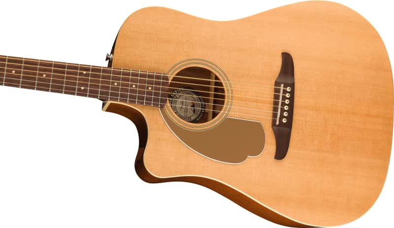 Mint Fender Redondo Player Left-Handed Acoustic-Electric Guitar - Natural image 1