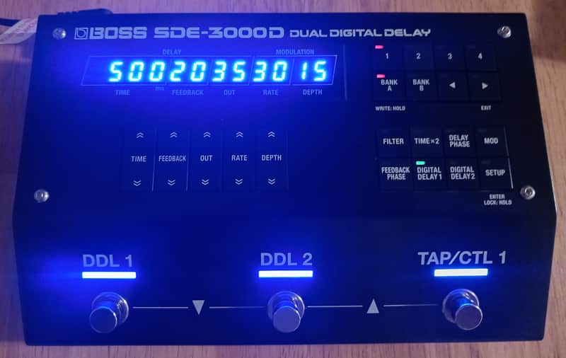 Boss SDE-3000D DUAL DIGITAL DELAY 2025 - Black