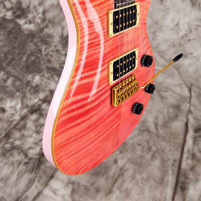 PRS Custom 24 – Custom Color Bonnie Pink (1991) image 3