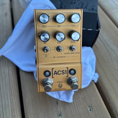 Walrus Audio Mako ACS1 Amp + Cab Simulator 2021 - 2024 - Gold image 5