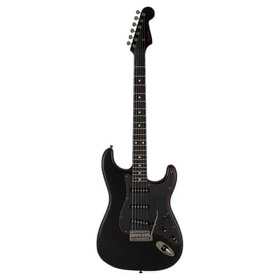 ギター Fender Japan Stratocaster black Fender Made in Japan Noir Stratocaster | Reverb