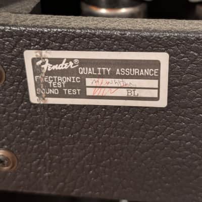 Fender Super 60 2-Channel 60-Watt 1x12" Guitar Combo 1988 - 1992 - Black : RED KNOB image 5