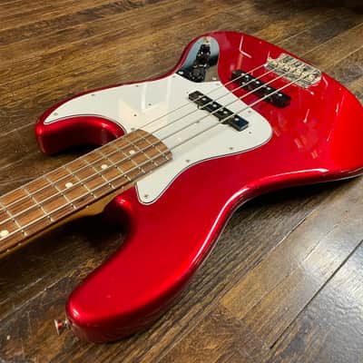 Fender Japan Jazz Bass Standard Electric Bass Candy Apple Red MIJ image 6