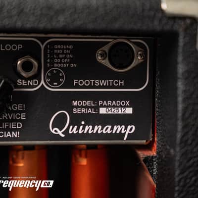 Quinn Amps Paradox Combo Amplifier - 2012 image 14