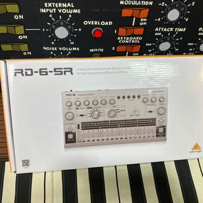 Behringer RD-6-SR Analog Drum Machine - Silver - original box image 4
