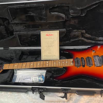 NEW ! Jackson Custom Shop Dinky HSH - Roasted Maple Neck & Fretboard - DK - 3-Tone Sunburst - Authorized Dealer - 7.5 lbs - G06672 image 19