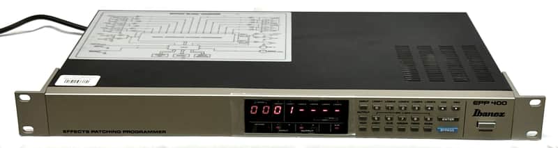 Ibanez EPP-400 Effects Patching Programmer 1980’s Silver image 1