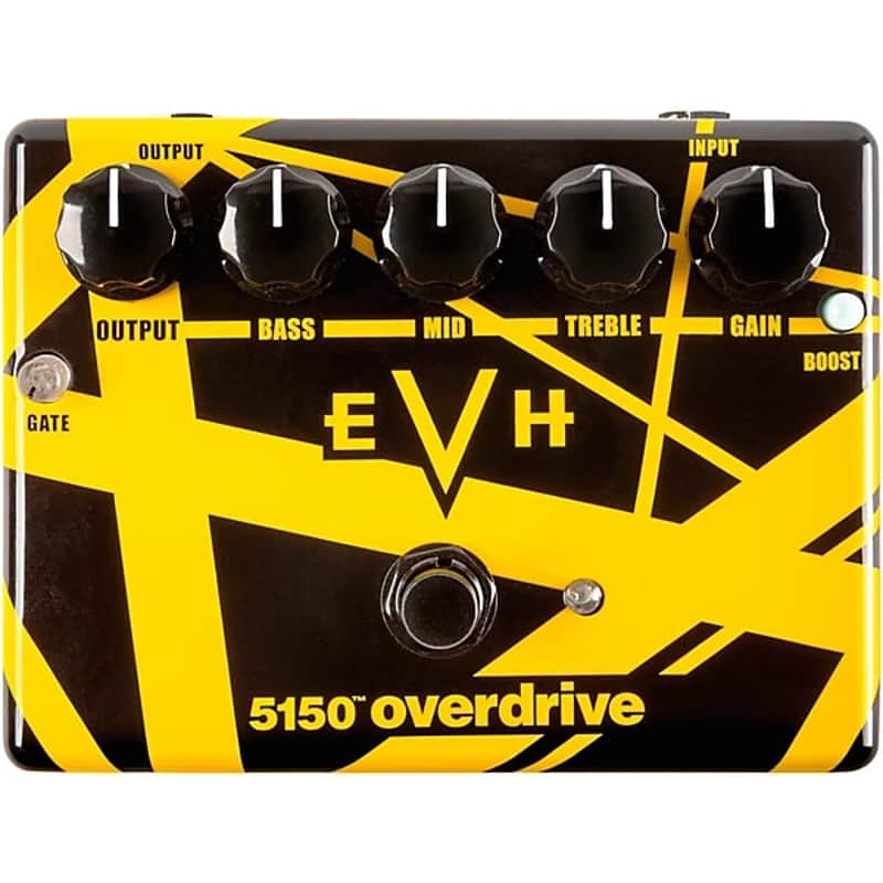 MXR  EVH 5150 Bumblebee Overdrive Pedal -  NEW - Black and Yellow image 1