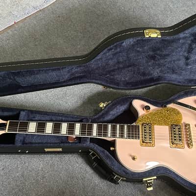 Gretsch G5230T Electromatic Jet Limited Edition - Shell Pink - Gold Hardware Upgrades Locking Tuners Hardshell Case image 14