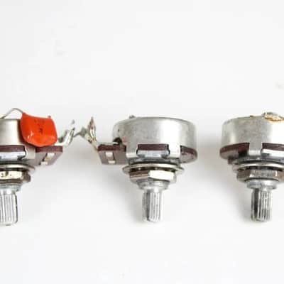 1987 Fender Stratocaster Plus Deluxe Strat Pots Potentiometers 1990s USA Strat image 7