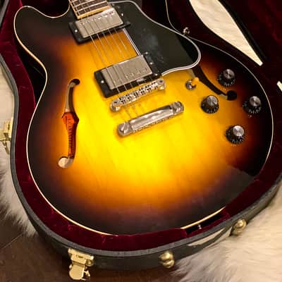 Gibson ES 339 Custom Shop 2012 Antique Vintage Sunburst image 6