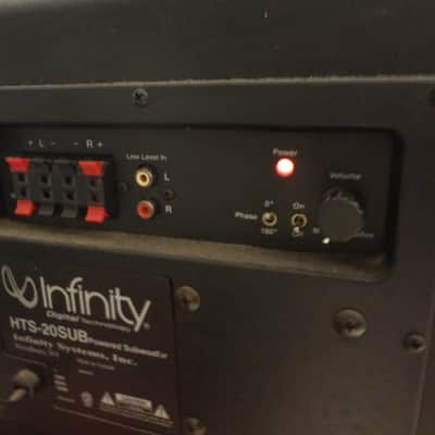 Infinity HTS-20SUB Black Home Stereo Subwoofer 100W image 5