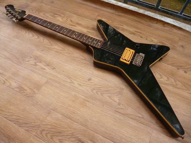 Vintage Fresher Random Star Strathead FD-550BK MIJ 1981 Black/Creme image 1