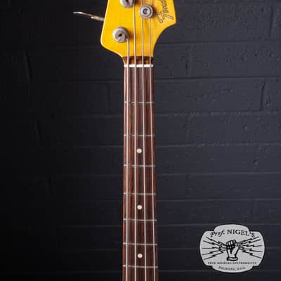 Fender Japan JB62-US Jazz Bass Sonic Blue – US Pickups Flame Maple Neck CIJ image 18