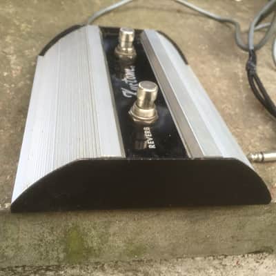 Kustom Reverb Tremolo switch 1970’s - Aluminum silver & black image 2