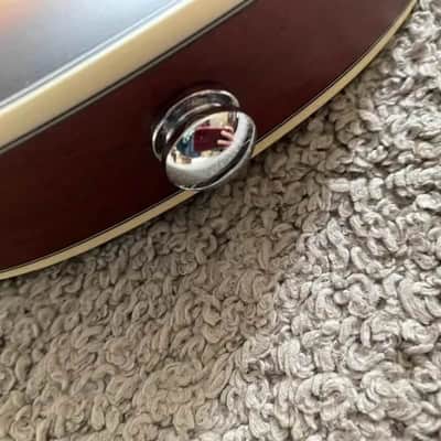 Sunburst Washburn RO10TBL Rover Steel String Travel Acoustic Guitar image 10