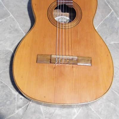 rare vintage Vicente TATAY TOMAS Classical GUITAR Guitarra Gitarre SPAIN 1960s image 2
