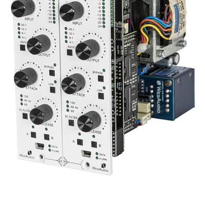 WesAudio _MIMAS Gemini | 500 Series FET Compressor | Stereo Pair image 3