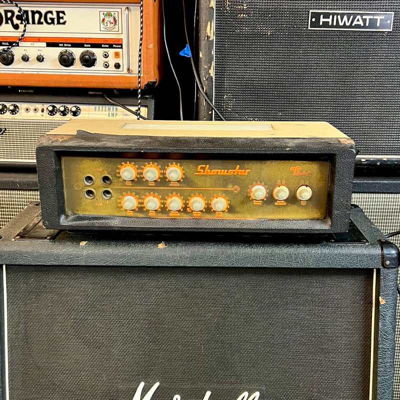 Klemt Echolette Showstar S40 c 1965 - Glow in the dark original vintage jtm-45 tremolo tube amplifier image 1