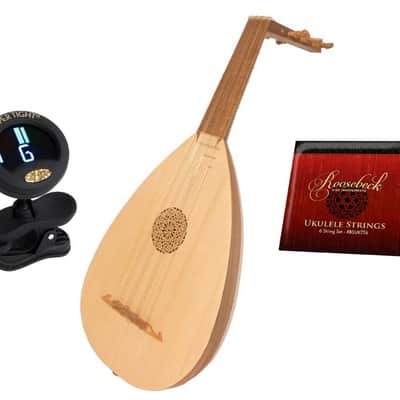 Tenor Lute-Kulele Packing Includes: Roosebeck Tenor Lute-Kulele Ukulele Variegated – Walnut + Snark image 1