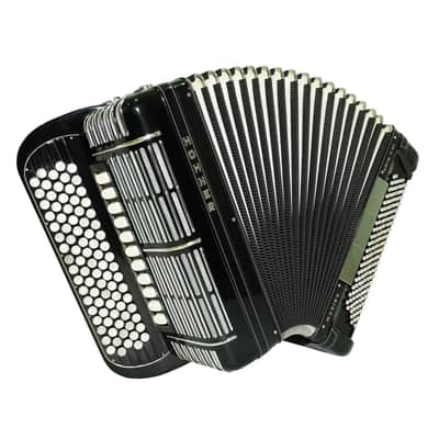 Converter Hohner Morino Artiste XII Cassotto Button Accordion, made in Germany, C Griff Knopfakkordeon, Straps and Case, 2723 image 4