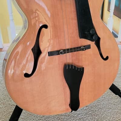Victor Baker Model 17 Custom 2001 - Natural Finish in Nitrocellulose Lacquer image 10