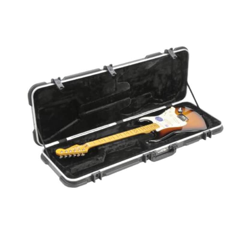 SKB 1SKB-66 Deluxe Electric Guitar Rectangular Hard Case with TSA Latches image 1
