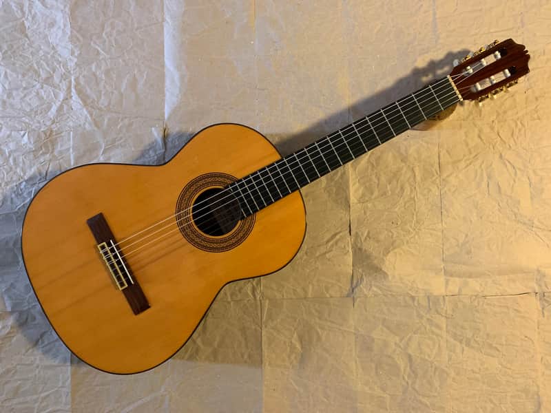 Admira Avila 1990s - Natural Gloss Solid Spruce top Made in Spain Classical Guitar Very Good Condition with Vinylex Gigbag image 1