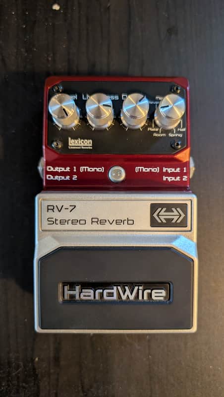 DigiTech Hardwire RV-7 Stereo Reverb
