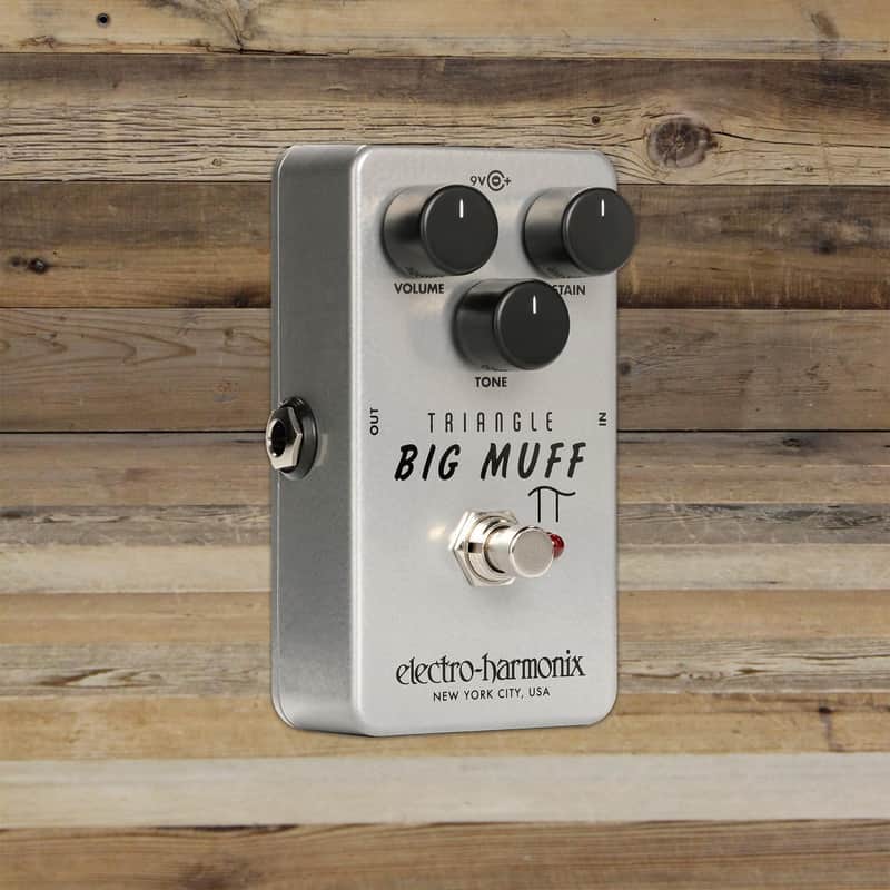 Open Box Electro-Harmonix Triangle Big Muff Pi Fuzz/Distortion/Sustainer Guitar image 1