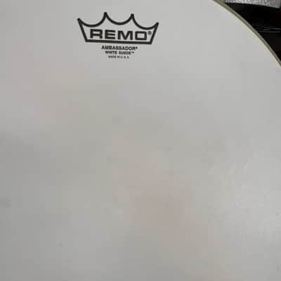 Remo Ambassador Suede Drum Head 13" 2010s - Brown Suede image 2