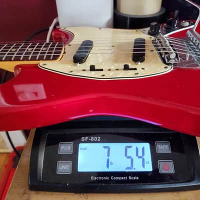 Fender Mustang USA vintage w/ohsc 1967 - Dakota red image 21